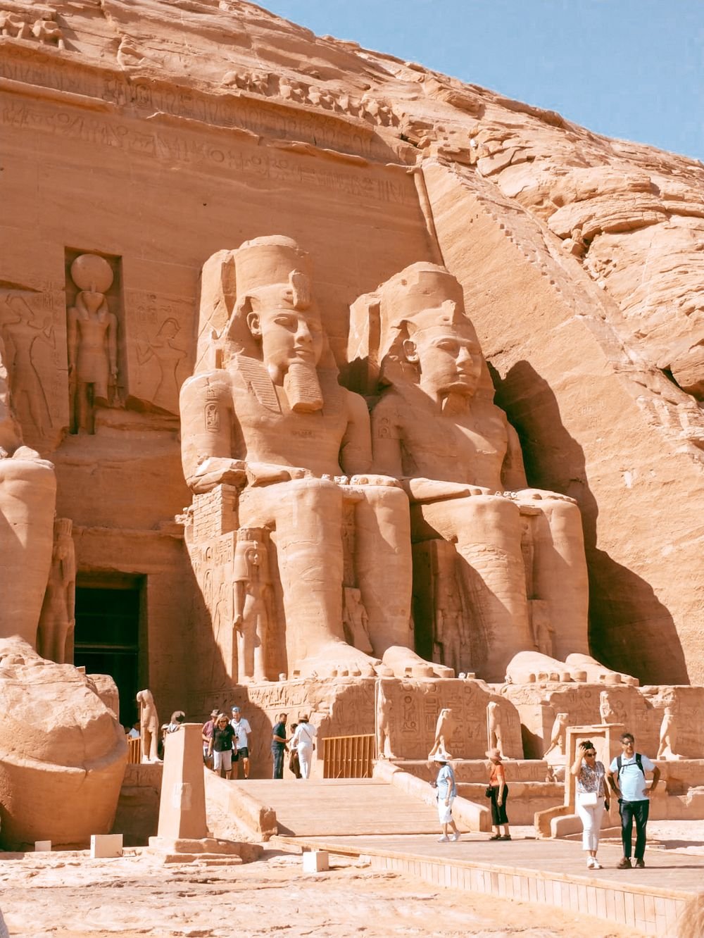 Estatuas colosales de Abu Simbel