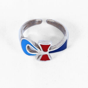 Anillo de plata llave de la vida