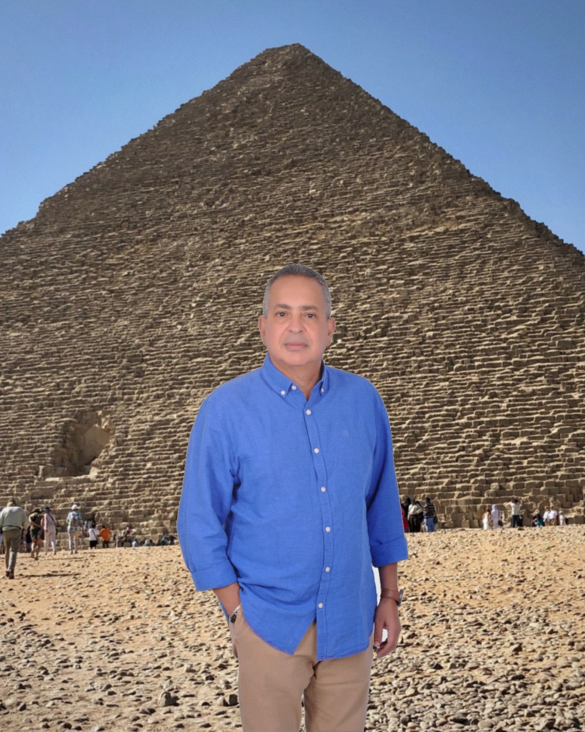 Ahmed Fathy, guía turístico oficial en Egipto